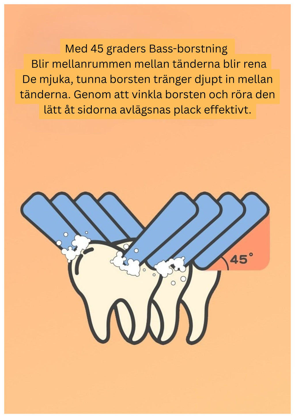 Elektrisk tandborste med söt design och effektiv rengöring