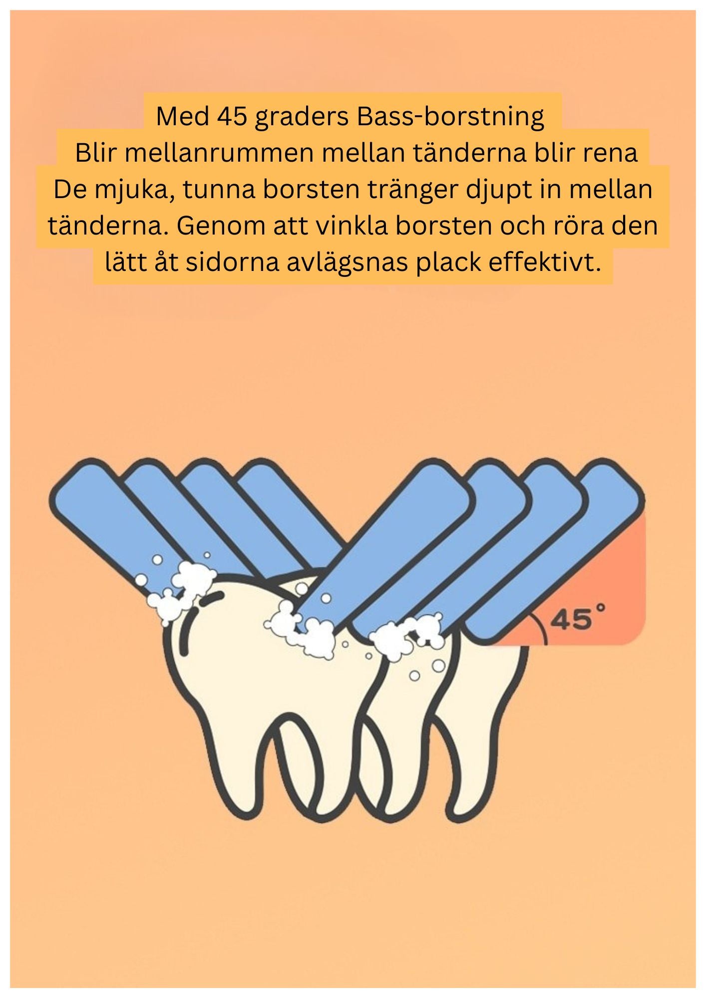 Elektrisk tandborste med söt design och effektiv rengöring