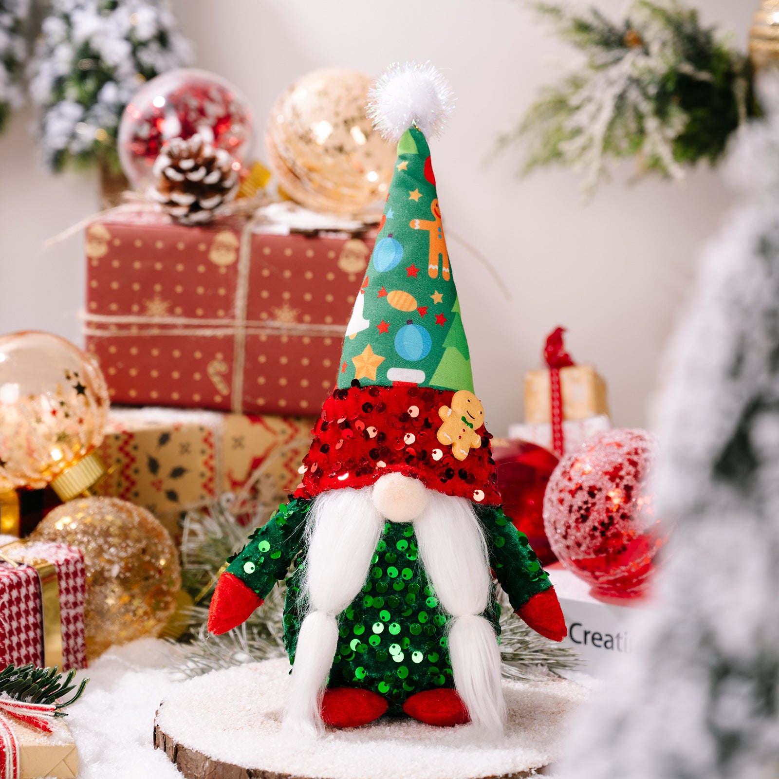 Stämningsfull Julfigur till Inredningen