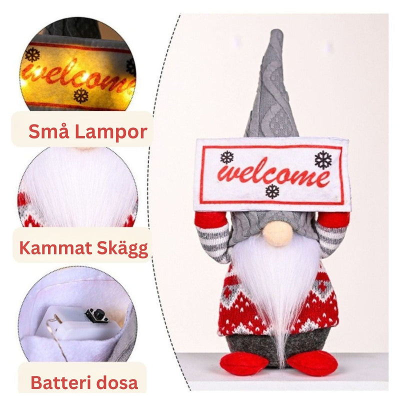 Stämningsfull Julfigur till Inredningen