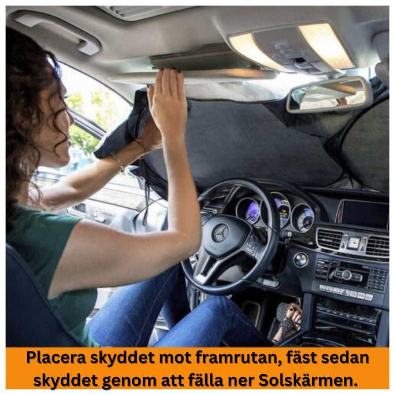 Vindruteskydd mot Sol & UV-strålning