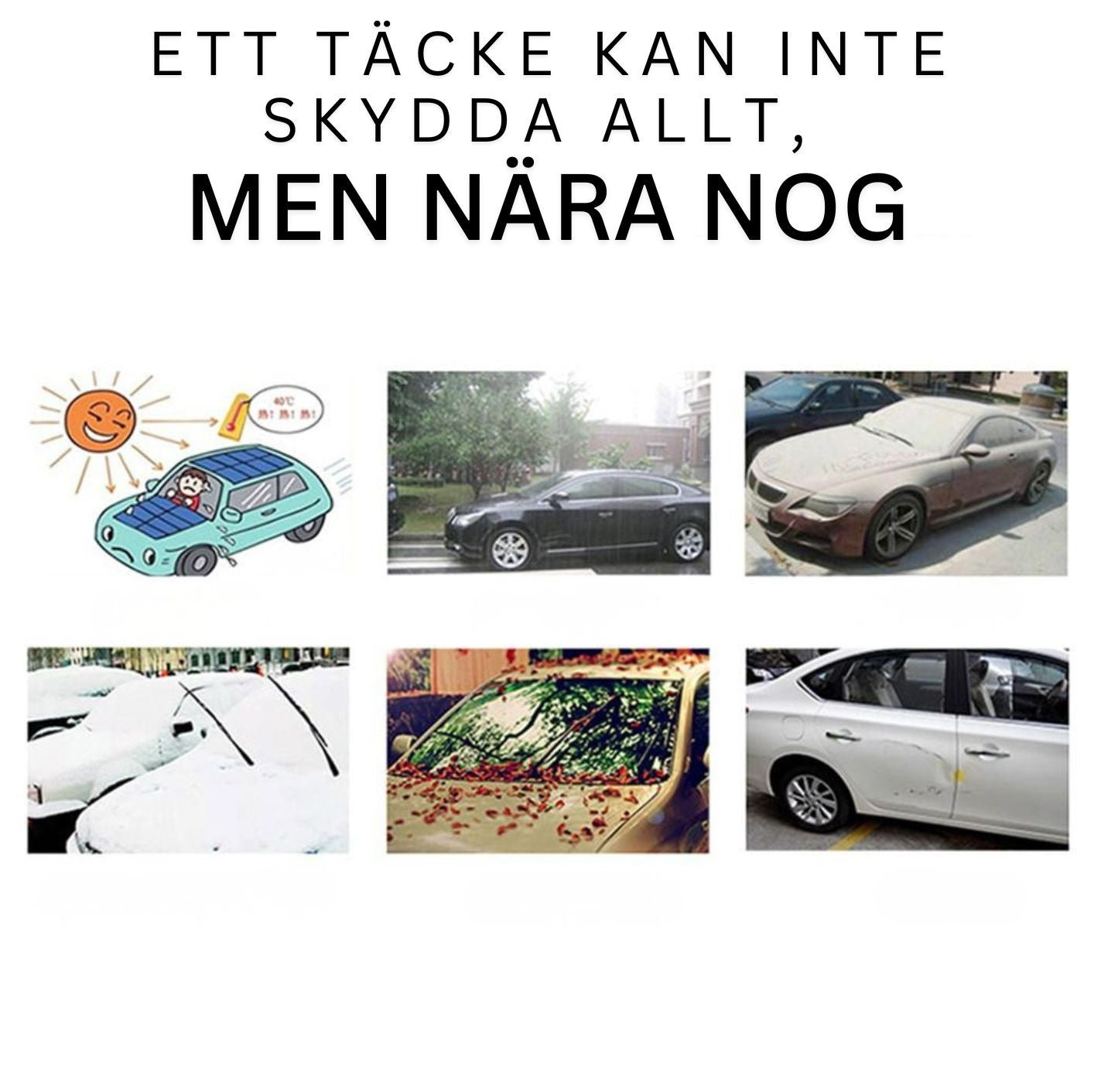 Bilöverdrag – Skyddar mot Sol, Snö & Smuts