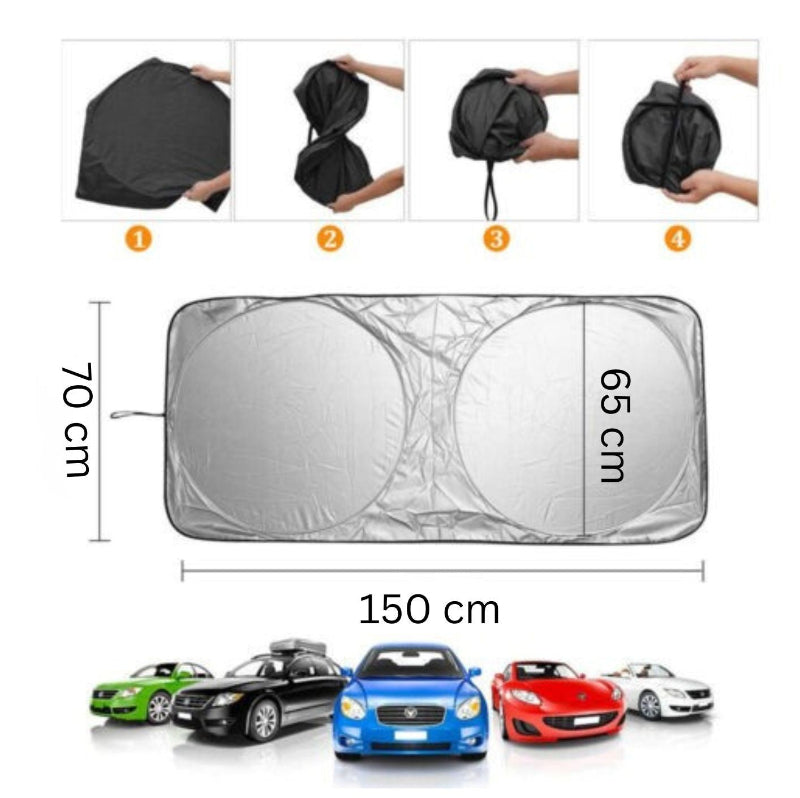 Vindruteskydd mot Sol & UV-strålning