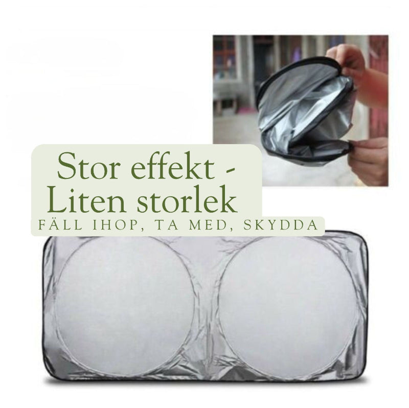 Vindruteskydd mot Sol & UV-strålning