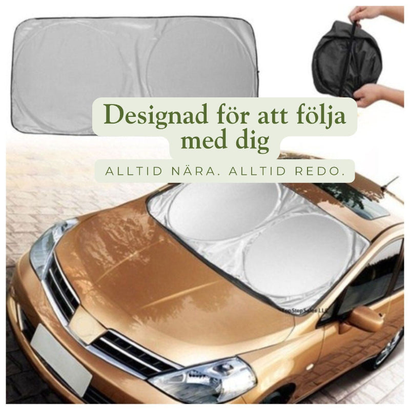 Vindruteskydd mot Sol & UV-strålning